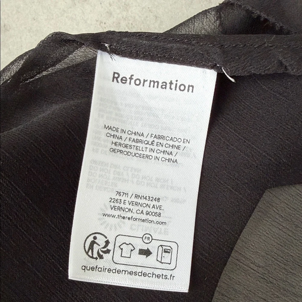REFORMATION PENELOPE MAXI SKIRT - Picture 5 of 5
